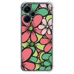 Funda Silicona Antigolpes para Xiaomi POCO F5 5G diseño Flores 02 Dibujos