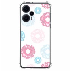 Funda Silicona Antigolpes para Xiaomi POCO F5 5G diseño Flores 06 Dibujos