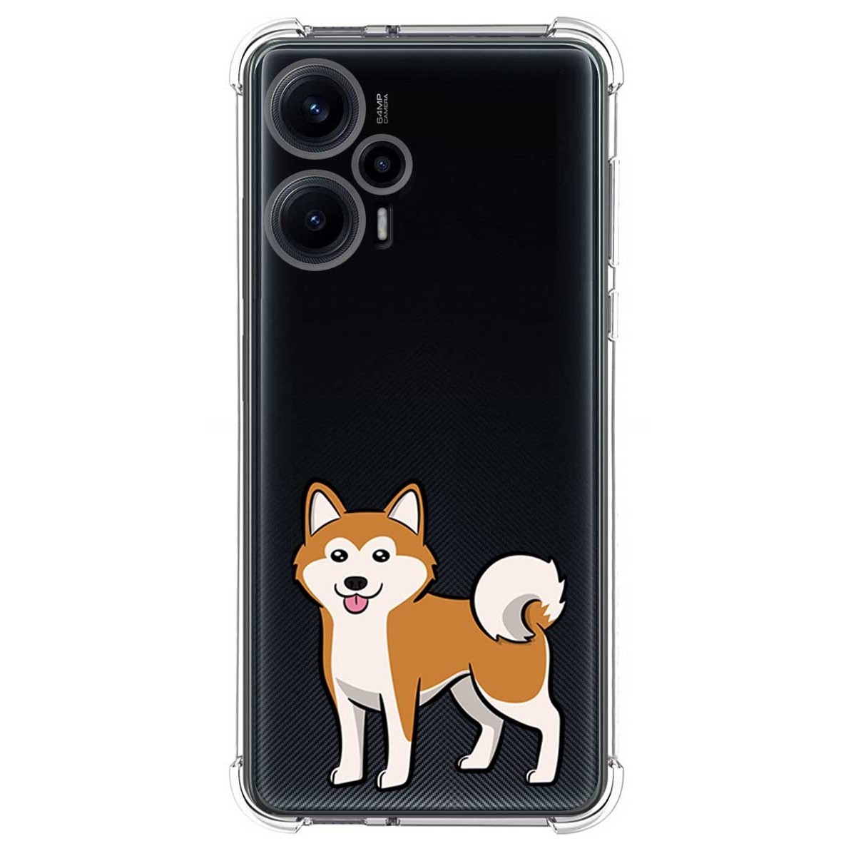 Funda Silicona Antigolpes para Xiaomi POCO F5 5G diseño Perros 02 Dibujos
