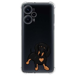 Funda Silicona Antigolpes para Xiaomi POCO F5 5G diseño Perros 04 Dibujos