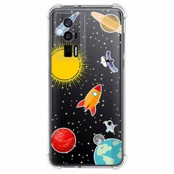 Funda Silicona Antigolpes para Xiaomi POCO F5 Pro 5G diseño Espacio Dibujos