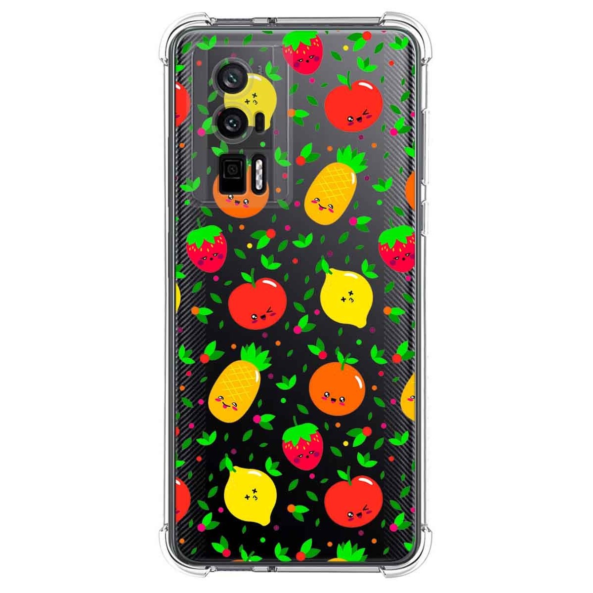 Funda Silicona Antigolpes para Xiaomi POCO F5 Pro 5G diseño Frutas 01 Dibujos