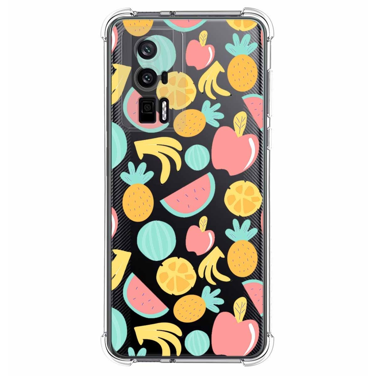 Funda Silicona Antigolpes para Xiaomi POCO F5 Pro 5G diseño Frutas 02 Dibujos