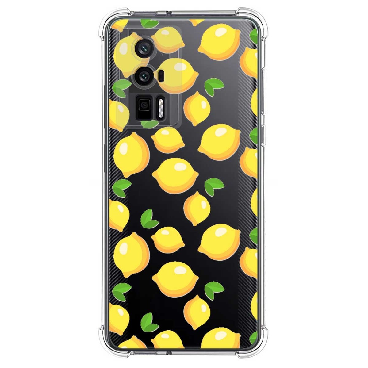 Funda Silicona Antigolpes para Xiaomi POCO F5 Pro 5G diseño Limones Dibujos