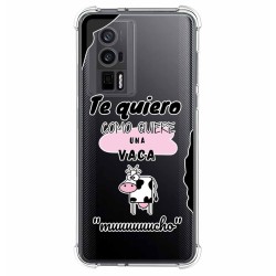 Funda Silicona Antigolpes para Xiaomi POCO F5 Pro 5G diseño Vaca Dibujos