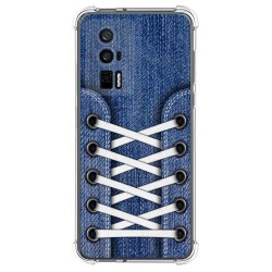 Funda Silicona Antigolpes para Xiaomi POCO F5 Pro 5G diseño Zapatillas 01 Dibujos