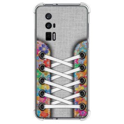 Funda Silicona Antigolpes para Xiaomi POCO F5 Pro 5G diseño Zapatillas 04 Dibujos