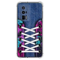 Funda Silicona Antigolpes para Xiaomi POCO F5 Pro 5G diseño Zapatillas 06 Dibujos