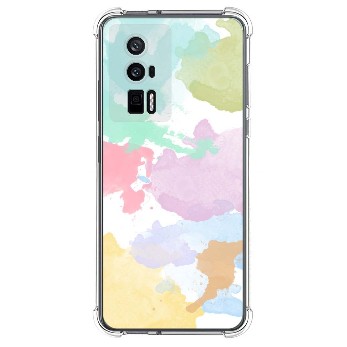 Funda Silicona Antigolpes para Xiaomi POCO F5 Pro 5G diseño Acuarela 11 Dibujos