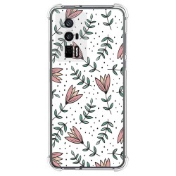 Funda Silicona Antigolpes para Xiaomi POCO F5 Pro 5G diseño Flores 01 Dibujos