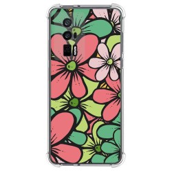 Funda Silicona Antigolpes para Xiaomi POCO F5 Pro 5G diseño Flores 02 Dibujos