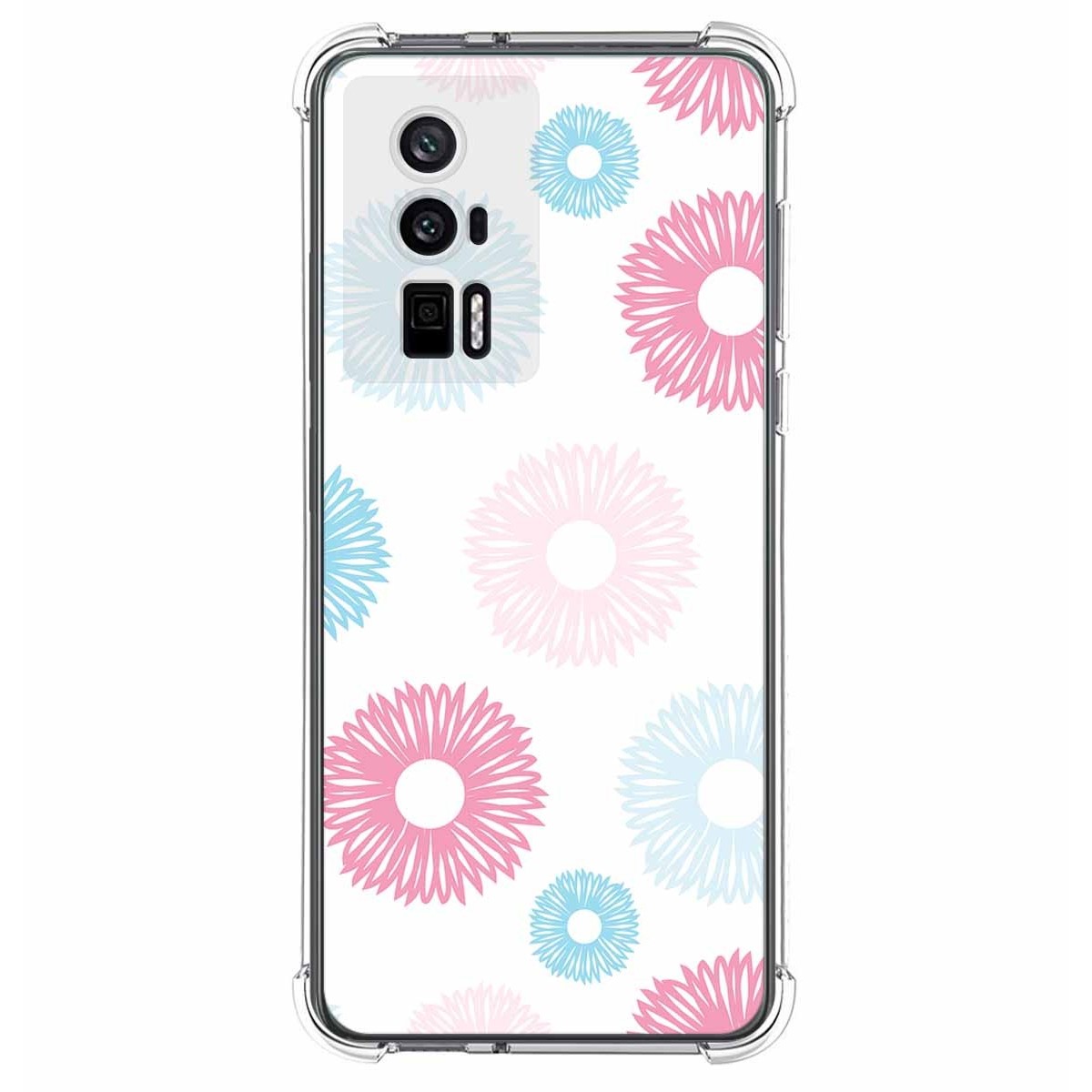 Funda Silicona Antigolpes para Xiaomi POCO F5 Pro 5G diseño Flores 06 Dibujos