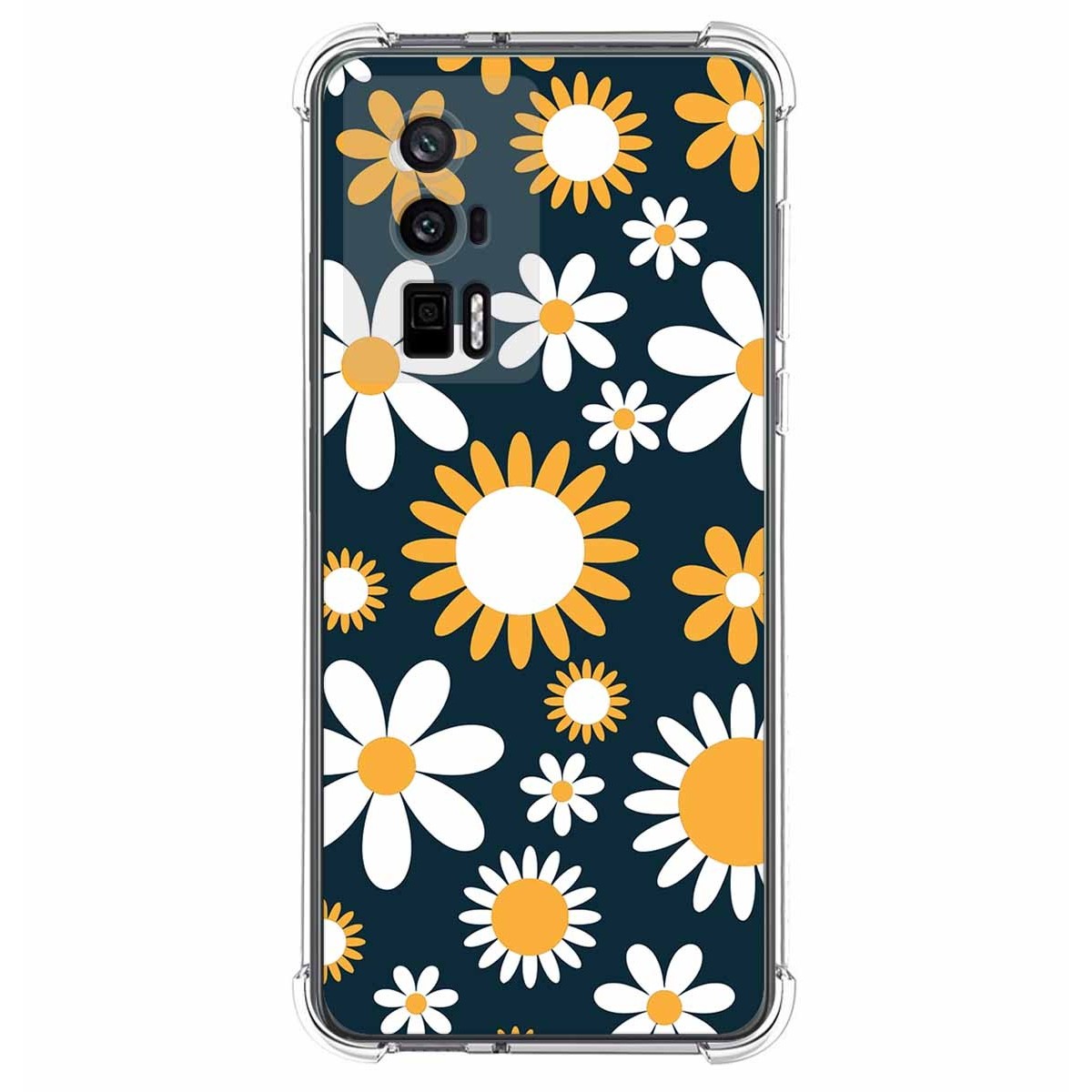 Funda Silicona Antigolpes para Xiaomi POCO F5 Pro 5G diseño Flores 08 Dibujos