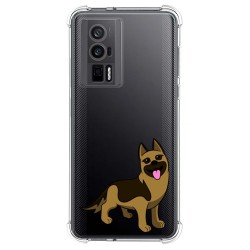 Funda Silicona Antigolpes para Xiaomi POCO F5 Pro 5G diseño Perros 03 Dibujos