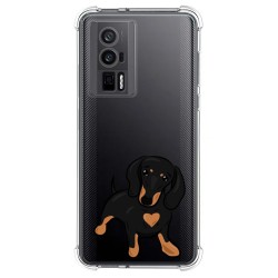 Funda Silicona Antigolpes para Xiaomi POCO F5 Pro 5G diseño Perros 04 Dibujos