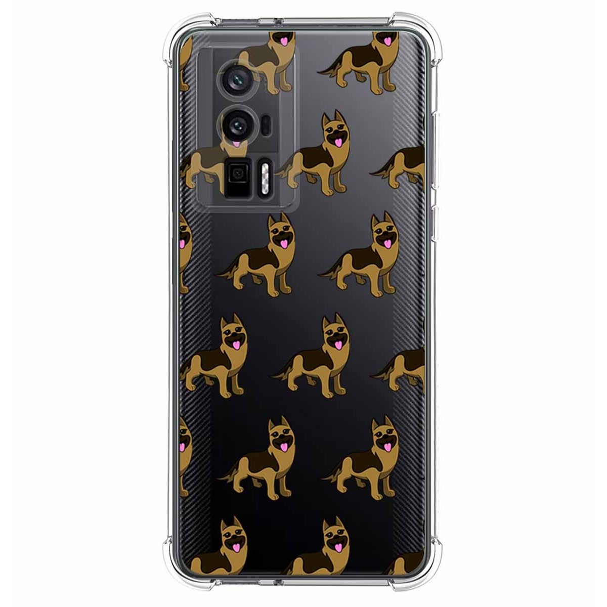 Funda Silicona Antigolpes para Xiaomi POCO F5 Pro 5G diseño Perros 09 Dibujos