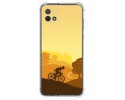 Funda Silicona Antigolpes para Oppo A16K diseño Ciclista Dibujos