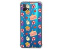 Funda Silicona Antigolpes para Oppo A16K diseño Dulces 01 Dibujos