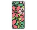 Funda Silicona Antigolpes para Oppo A16K diseño Flores 02 Dibujos