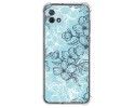 Funda Silicona Antigolpes para Oppo A16K diseño Flores 03 Dibujos