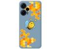 Funda Silicona Líquida Azul para Xiaomi POCO F5 5G diseño Abeja Dibujos