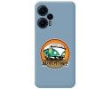 Funda Silicona Líquida Azul para Xiaomi POCO F5 5G diseño Adventure Dibujos