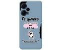 Funda Silicona Líquida Azul para Xiaomi POCO F5 5G diseño Vaca Dibujos
