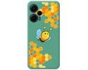Funda Silicona Líquida Verde para Xiaomi POCO F5 5G diseño Abeja Dibujos
