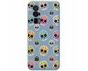 Funda Silicona Líquida Azul para Xiaomi POCO F5 Pro 5G diseño Catrina Dibujos