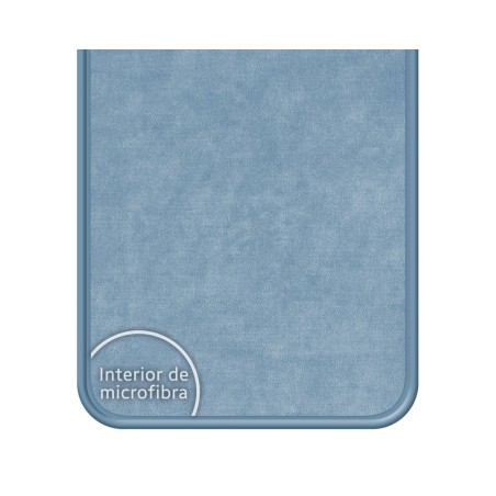 Funda Silicona Líquida Azul para Xiaomi POCO F5 Pro 5G diseño Culo Natural Dibujos