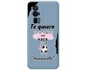 Funda Silicona Líquida Azul para Xiaomi POCO F5 Pro 5G diseño Vaca Dibujos