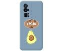 Funda Silicona Líquida Azul para Xiaomi POCO F5 Pro 5G diseño Vegan Life Dibujos