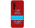 Funda Silicona Líquida Roja para Xiaomi POCO F5 Pro 5G diseño Agua Dibujos