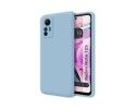 Funda Silicona Líquida Ultra Suave compatible con Xiaomi Redmi Note 12S color Azul