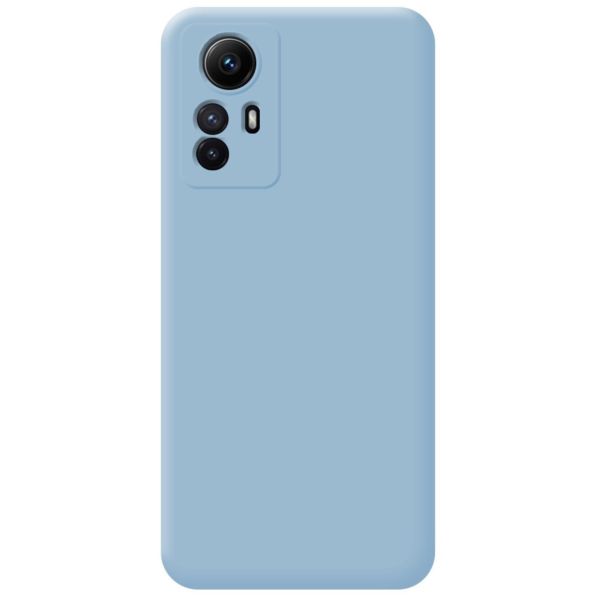 Funda Silicona Líquida Ultra Suave compatible con Xiaomi Redmi Note 12S color Azul