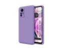 Funda Silicona Líquida Ultra Suave compatible con Xiaomi Redmi Note 12S color Morado