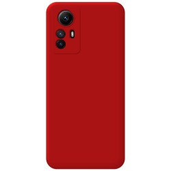 Funda Silicona Líquida Ultra Suave compatible con Xiaomi Redmi Note 12S color Rojo 2