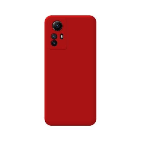 Funda Silicona Líquida Ultra Suave compatible con Xiaomi Redmi Note 12S color Rojo
