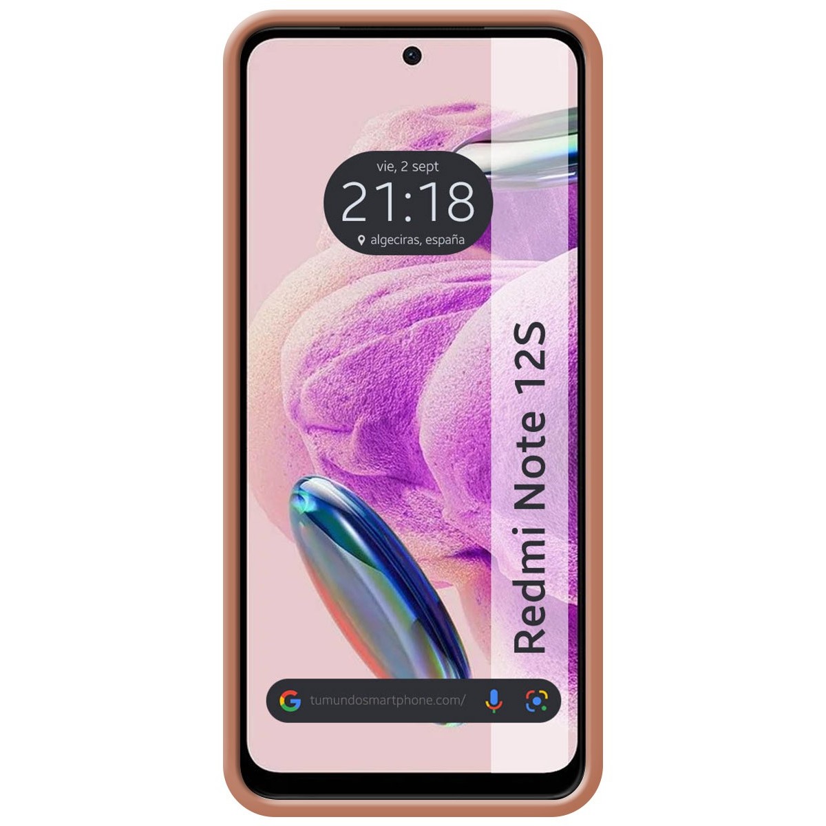 Funda Silicona Líquida Ultra Suave compatible con Xiaomi Redmi Note 12S color Rosa