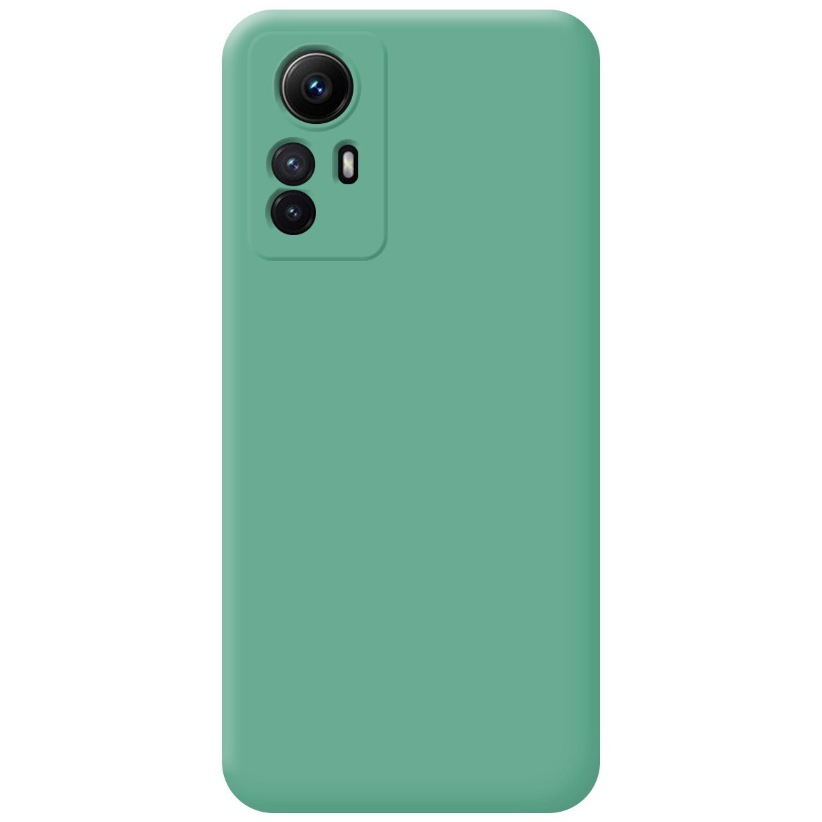 Funda Silicona Líquida Ultra Suave compatible con Xiaomi Redmi Note 12S color Verde