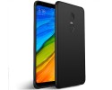 Funda Gel Tpu Tipo Mate Negra para Xiaomi Redmi 5 Plus
