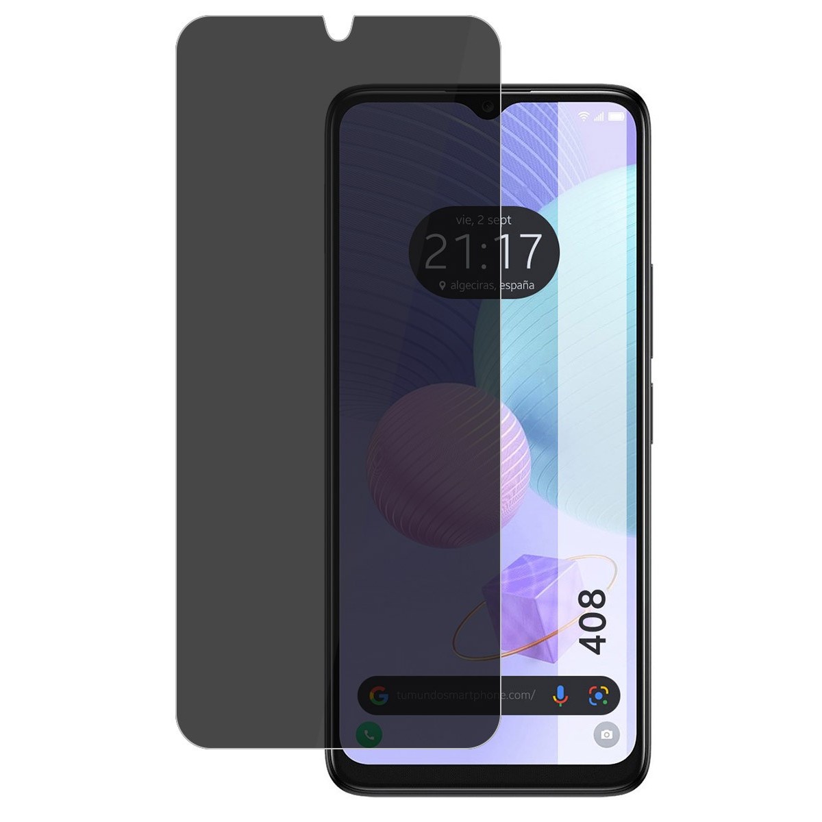 Protector Pantalla Hidrogel Privacidad Antiespías para TCL 408