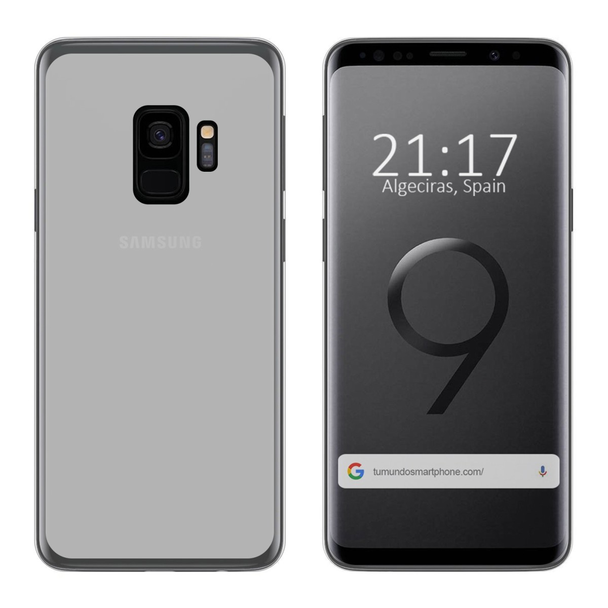 Funda Gel Tpu para Samsung Galaxy S9 Color Transparente