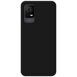 Funda Silicona Líquida Ultra Suave para TCL 408 Color Negra 2