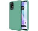 Funda Silicona Líquida Ultra Suave para TCL 408 Color Verde