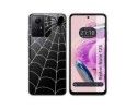 Funda Silicona Transparente compatible con Xiaomi Redmi Note 12S diseño Araña Dibujos