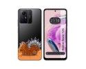 Funda Silicona Transparente compatible con Xiaomi Redmi Note 12S diseño Bufalo Dibujos