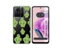 Funda Silicona Transparente compatible con Xiaomi Redmi Note 12S diseño Cactus Dibujos