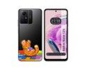 Funda Silicona Transparente compatible con Xiaomi Redmi Note 12S diseño Leopardo Dibujos