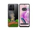 Funda Silicona Transparente compatible con Xiaomi Redmi Note 12S diseño Mono Dibujos